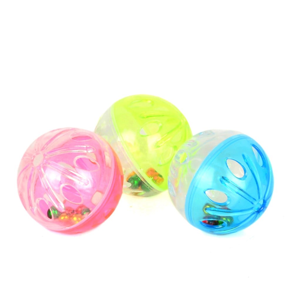 Pet Toys Kedi Zilli Oyun Topları 3lü Paket