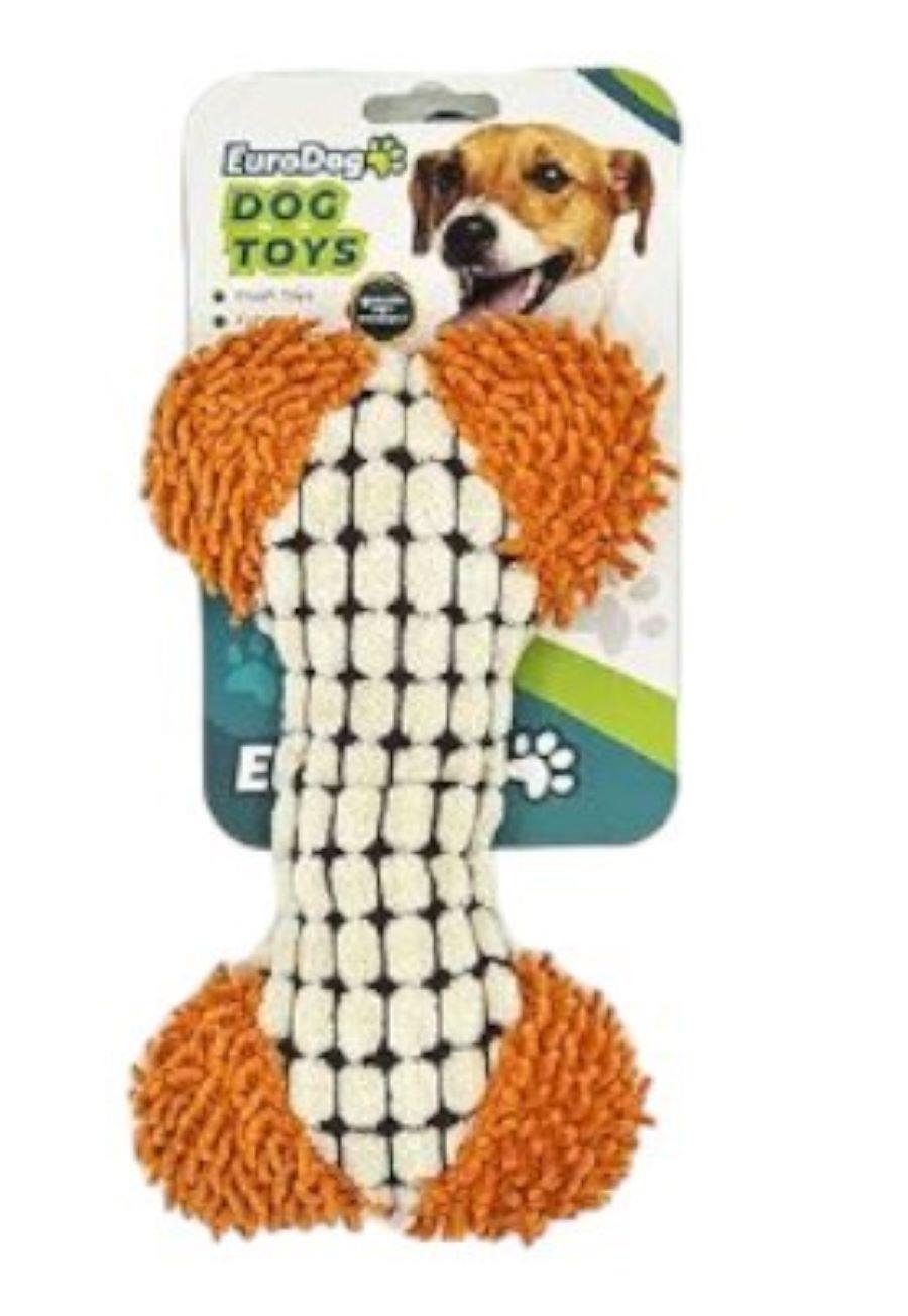 Eurodog Sesli Peluş Kemik Köpek Oyuncağı 18 cm