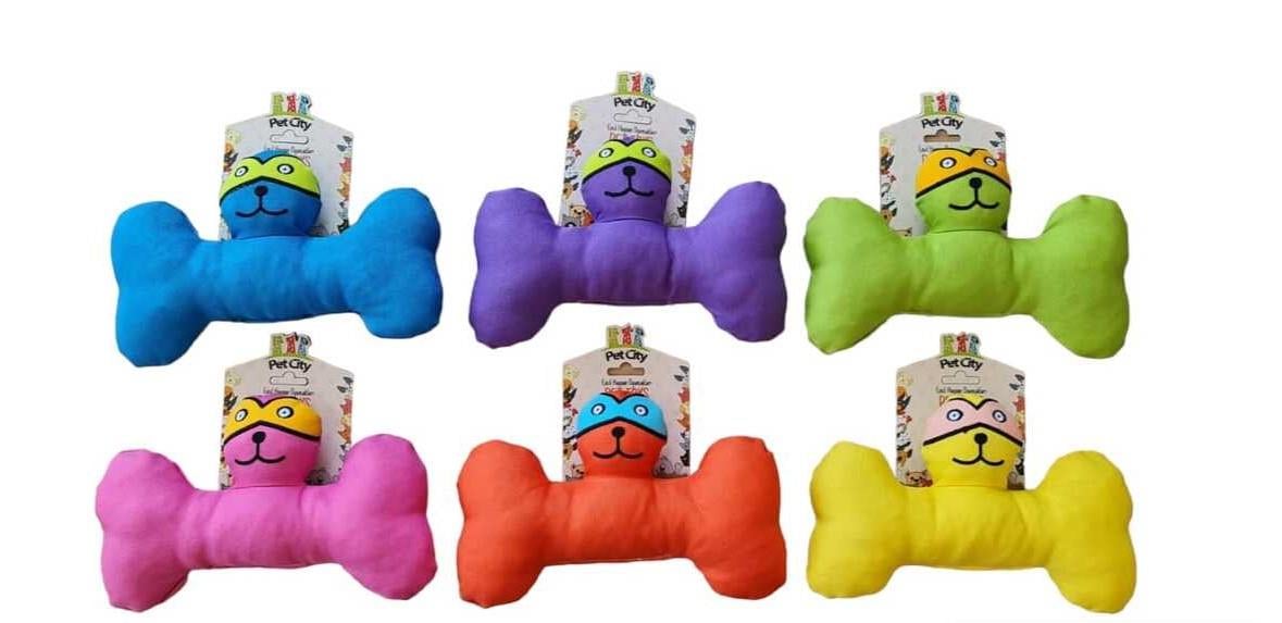 Sesli, Dayanıklı Zoro Maske Köpek Oyuncağı 23 cm (1 Adet)