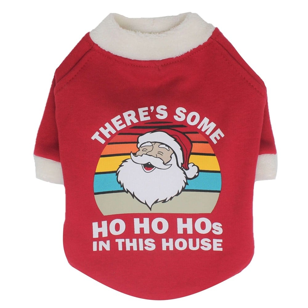Pawstar HoHoHo Küçük Köpek Sweatshirtü