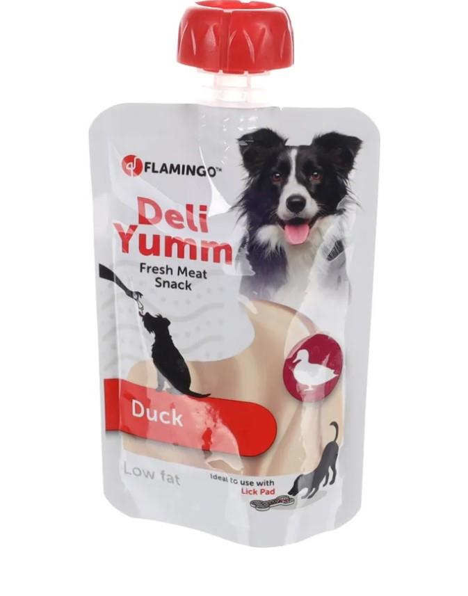 Flamingo Deli Yumm Taze Ördek Etli Sıvı Köpek Ödül Maması 90 gr
