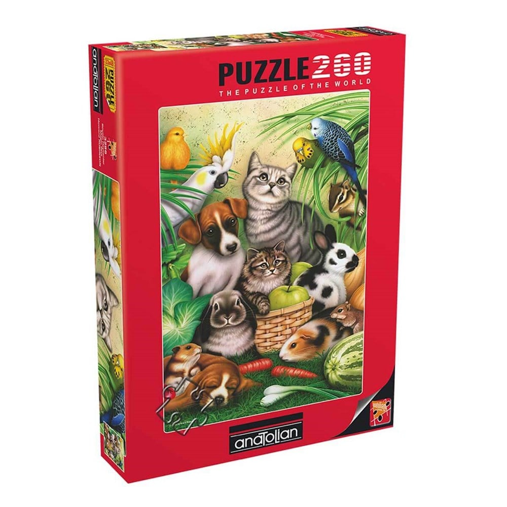 Büyülü Hayvanlar Puzzle 260 Parça