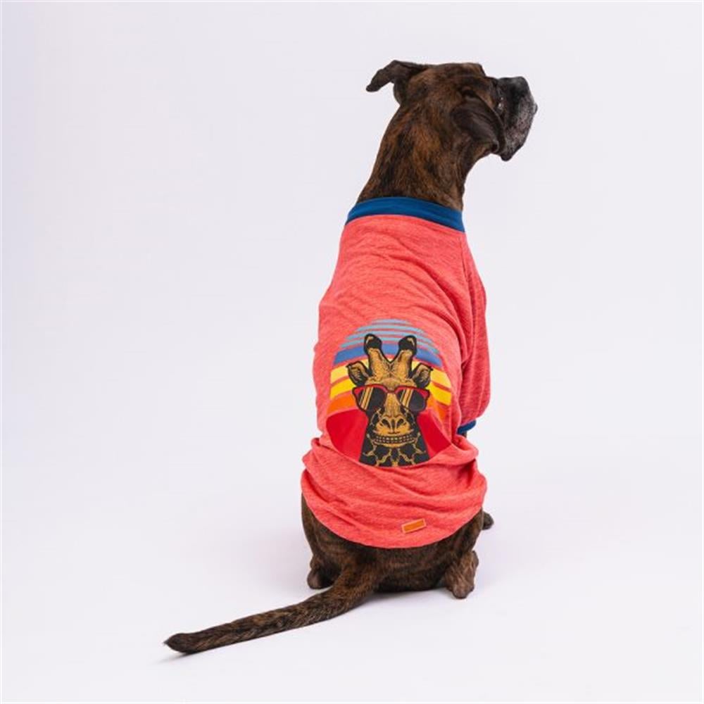 Pawstar Vermilion Giraffe Orta-Büyük Irk Köpek T-shirtü (11 kg-45 kg arasına uygun)