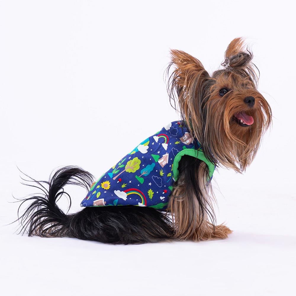 Pawstar World Küçük Irk Köpek Penye T-shirt