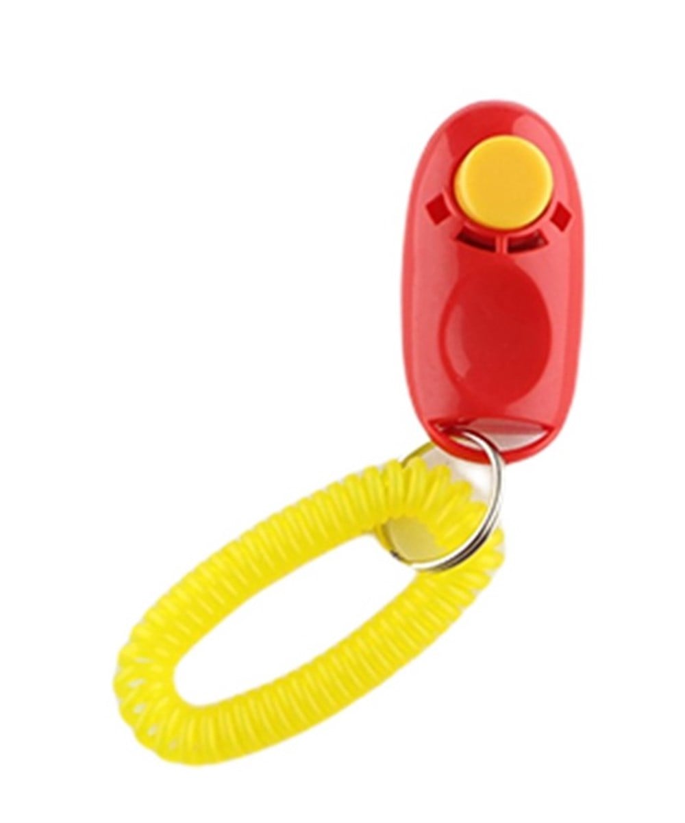 Zampa Askılı Köpek Eğitim Clickeri 6x3cm, Kırmızı