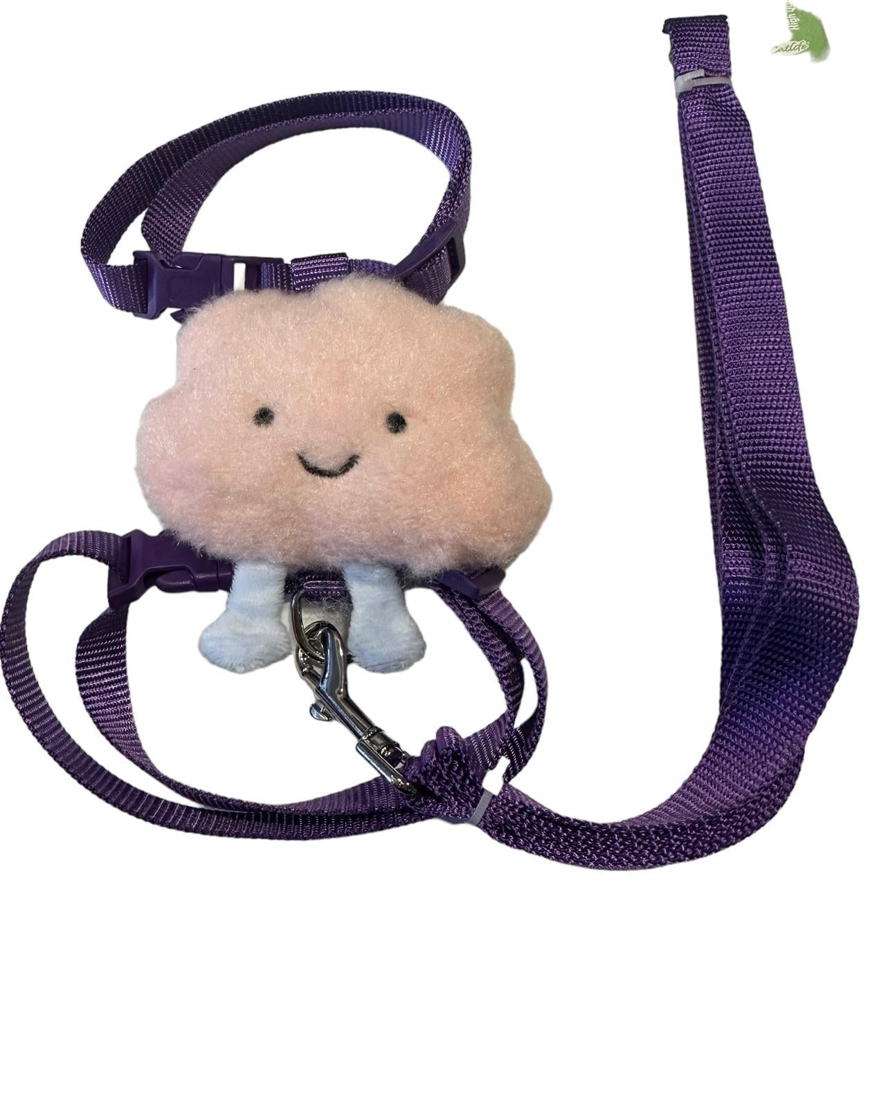 Clouds Kedi ve Köpek Gezdirme ve Göğüs Tasma Seti (Göğüs: 30 cm - 50 cm)