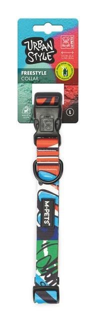 M-Pets Urban Style Freestyle M Kilit Mekanizmalı Boyun Tasması (Boyun 30 - 50 cm)