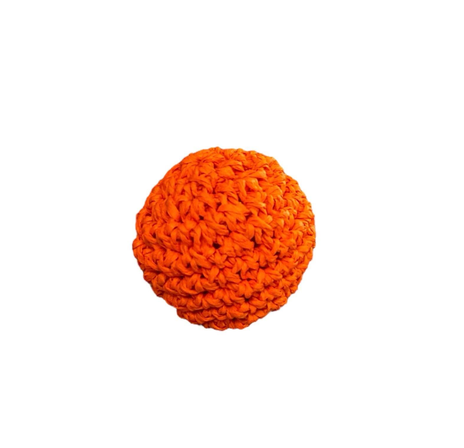 Örgü Amigurumi Top Kedi Köpek Oyuncağı 6 cm