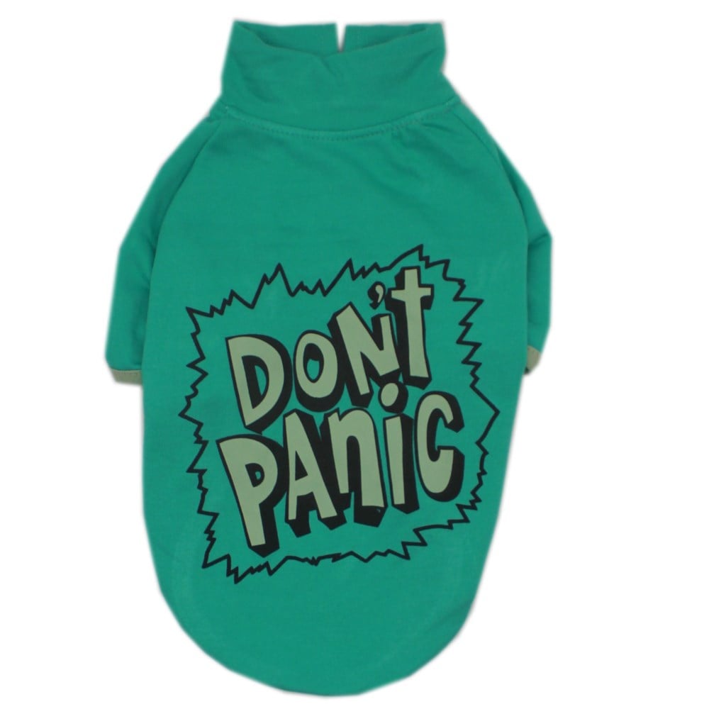 Pawstar Dont Panic Mint Orta-Büyük Irk Köpek Sweatshirtü