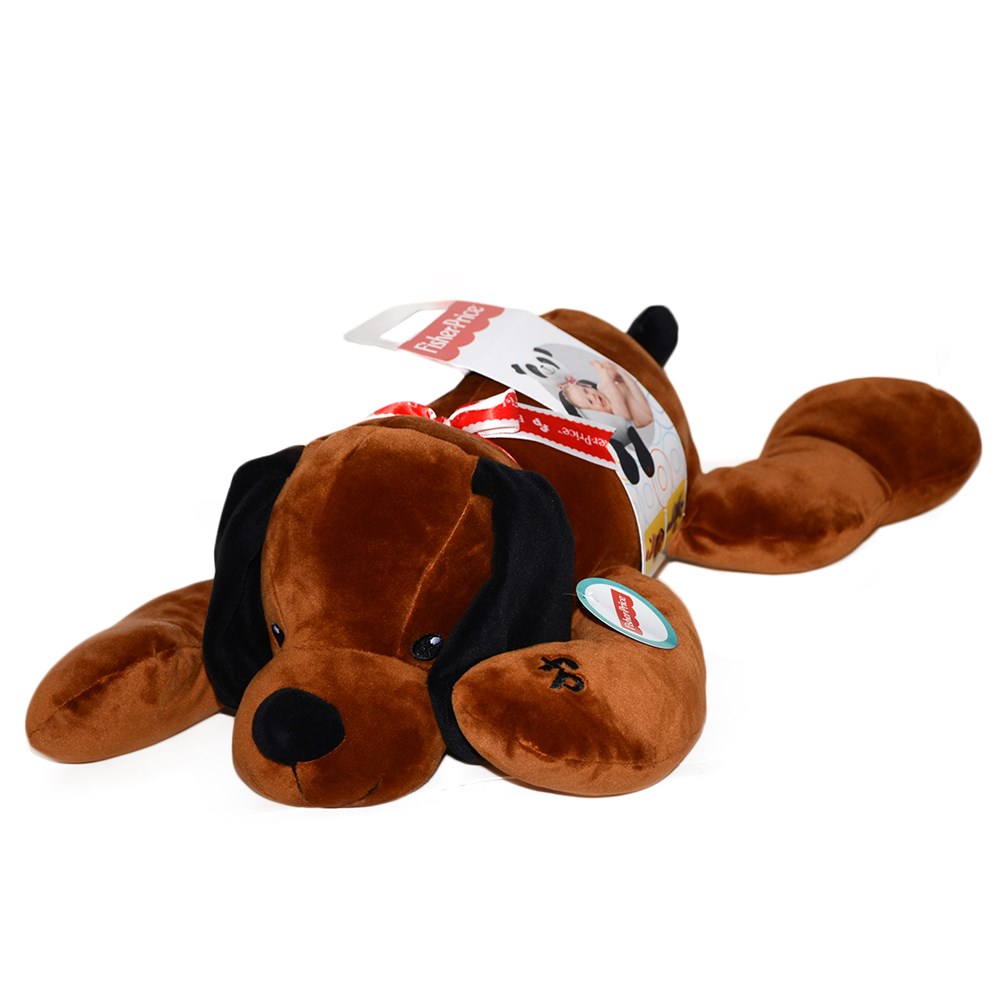 Fisherprice Yatan Peluş Köpek Kahve