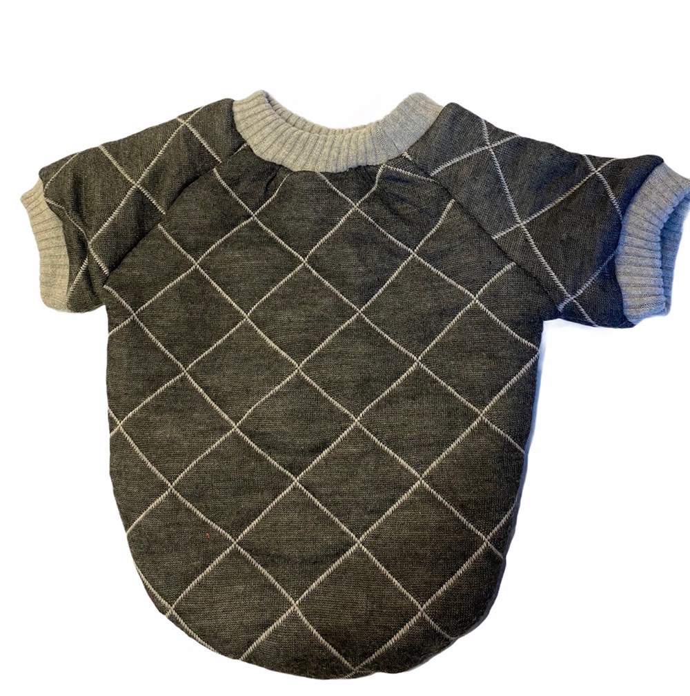 Gri Kapitone Sweatshirt