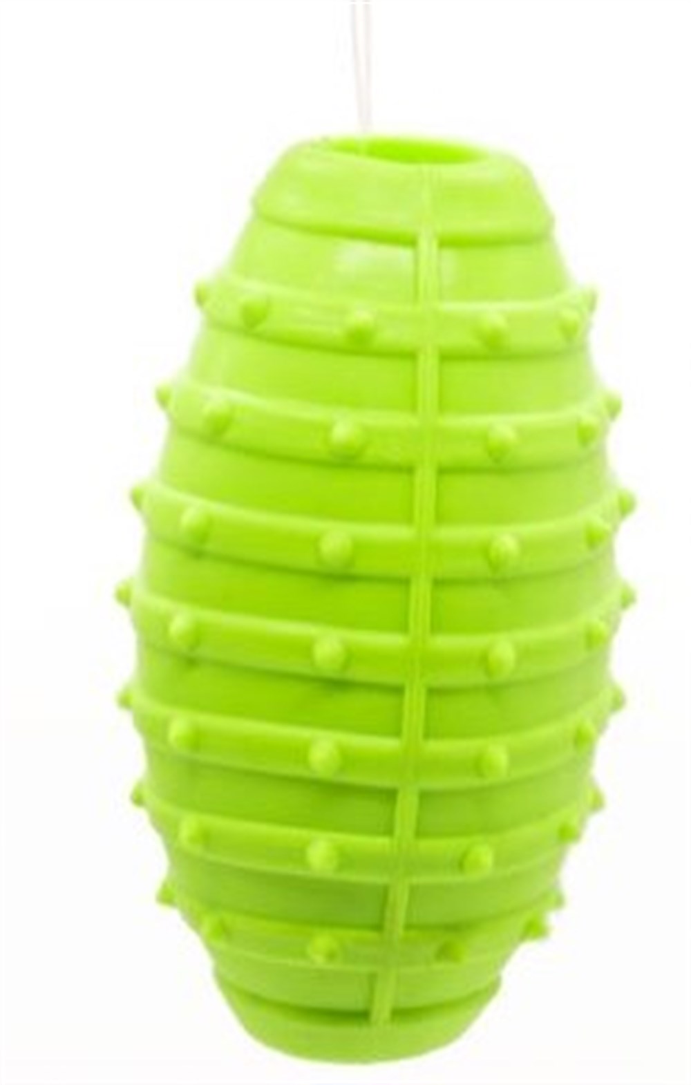 İçi Çıngıraklı Plastik Rugby Köpek Oyuncağı 10 cm