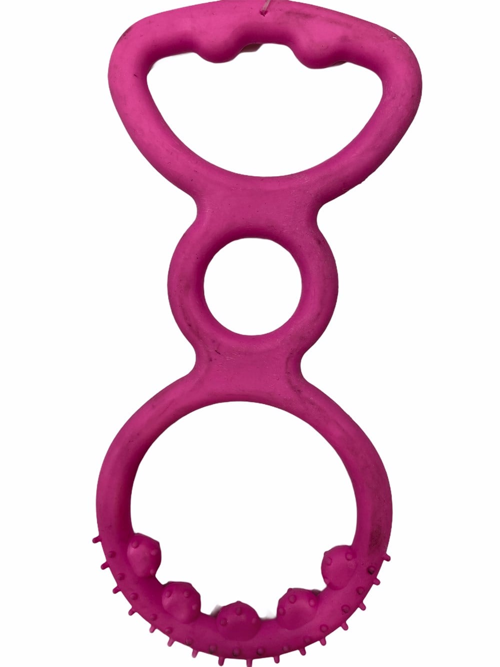 Tutmaçlı Köpek Oyuncağı 19 cm Pembe