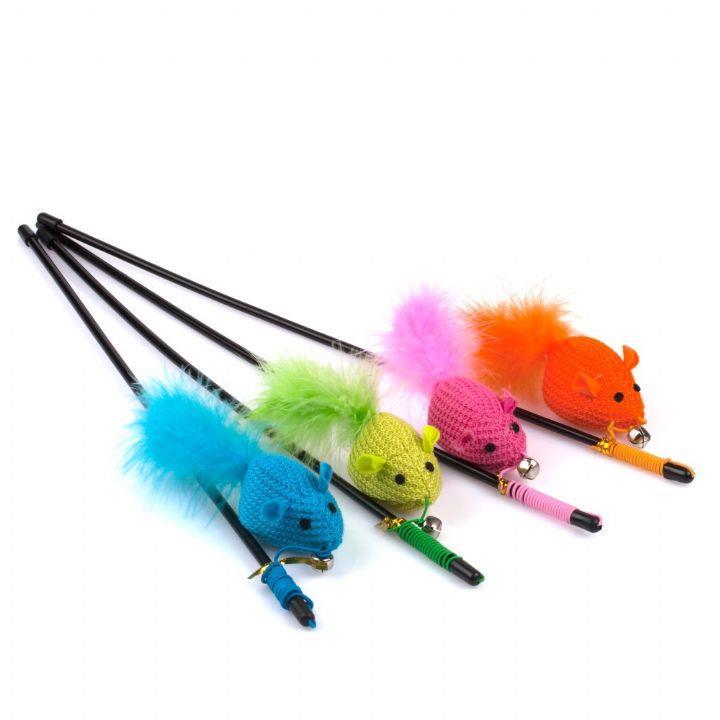 Nunbell Püsküllü Kedi Oltası 45 cm (1 Adet)