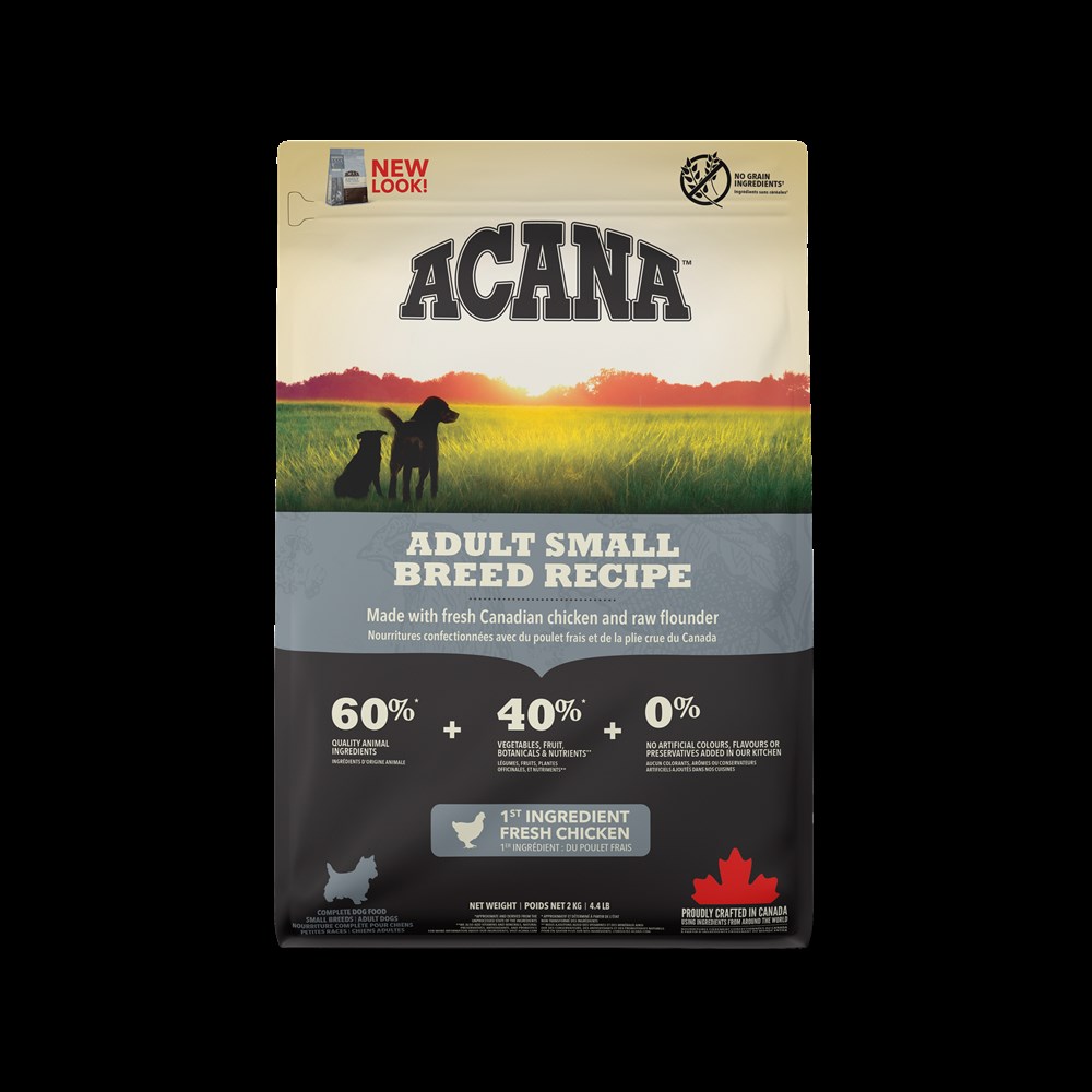 Acana Heritage Adult Small Breed 2 kg Tahılsız Yetişkin Köpek Maması