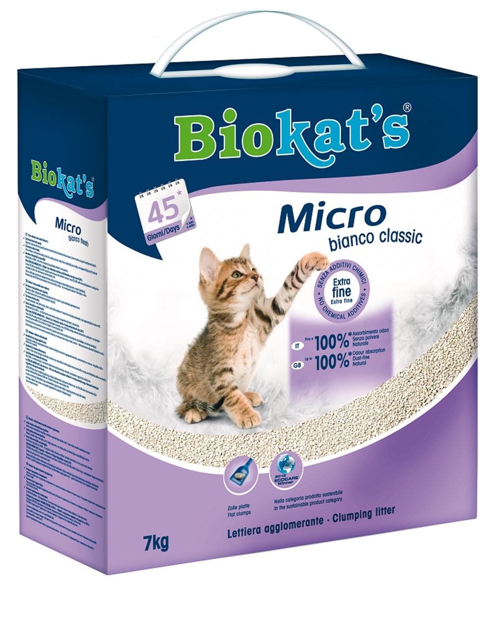 Biokats Kedi Kumu 7 kg Micro Bianco
