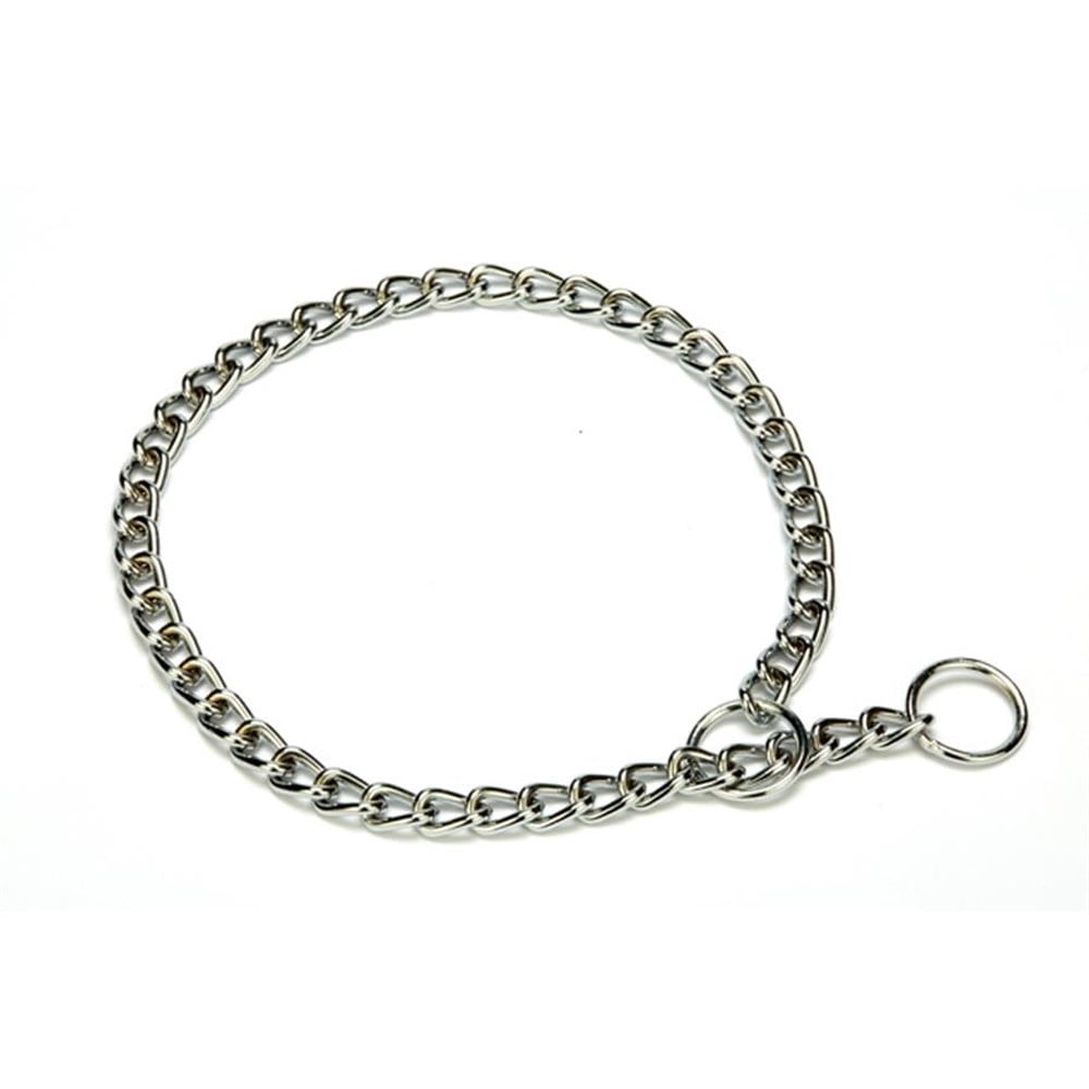 Flip Tekli Zincir Köpek Boyun Tasması 2 mm x 40 cm