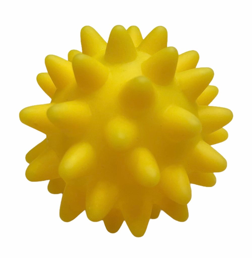 Sesli Kirpi Sarı Köpek Oyuncağı 6 cm