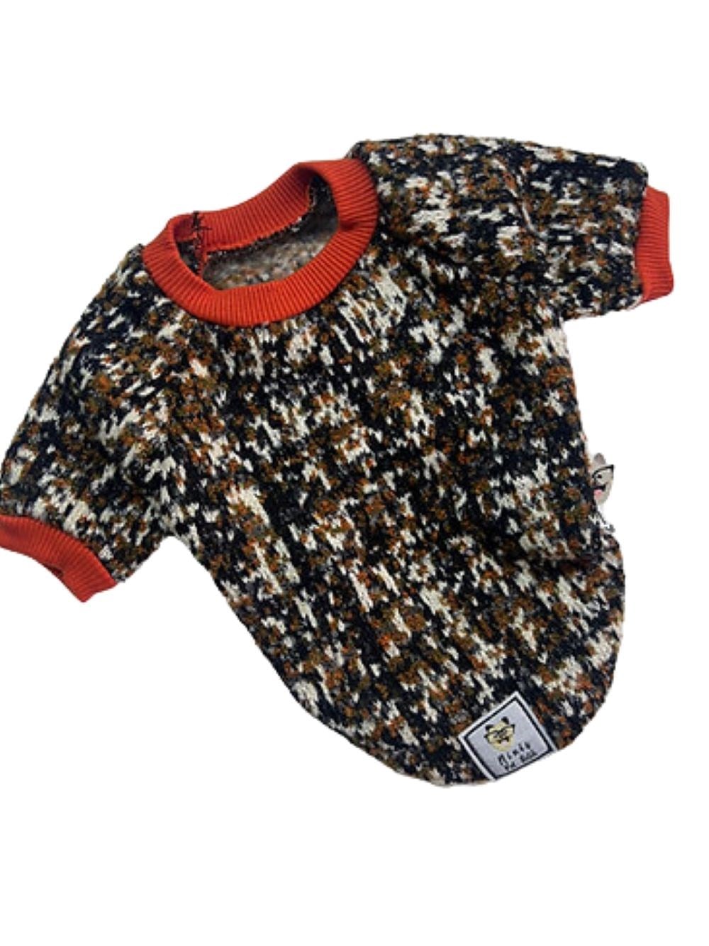 Kırçıllı Moka ÇOK KÜÇÜK Köpek Kazağı (1 kg - 2,5 kg arasına uygun bedenlerde)