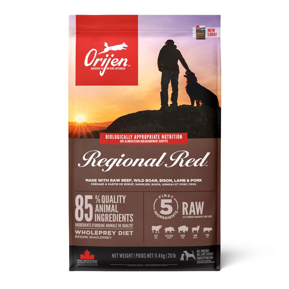 Orijen Regional Red 11,4 kg Tahılsız Yetişkin Köpek Maması