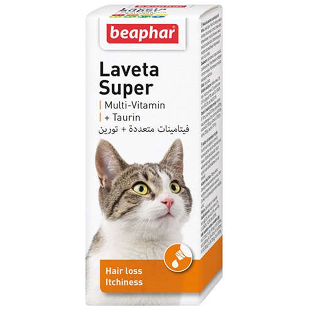 Beaphar Laveta Super Kedi Vitamini Taurinli 50 ml