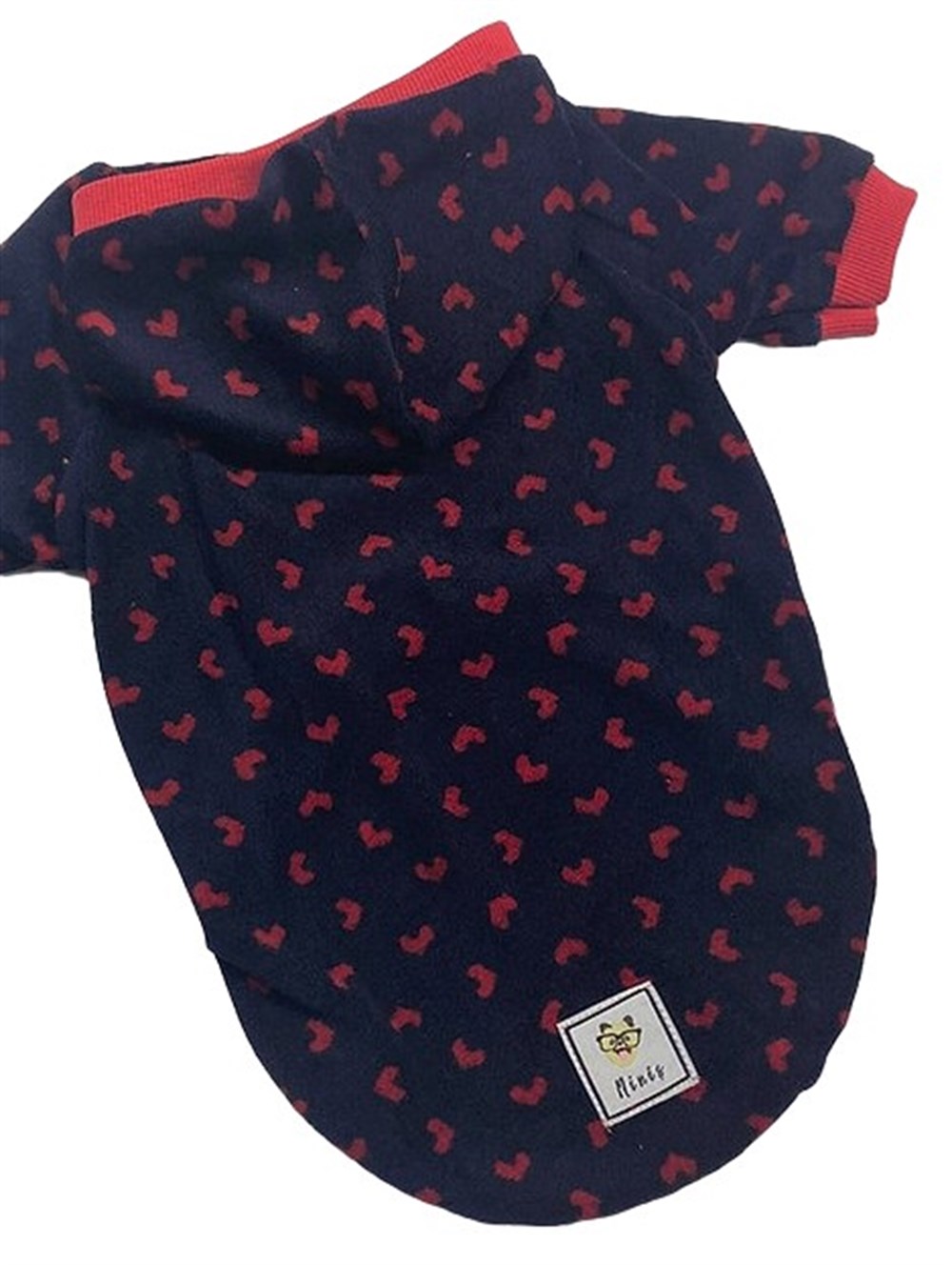 Yumuşacık Kadife Küçük Köpek Sweatshirtü (2 kg - 5 kg arasına uygun bedenlerde)