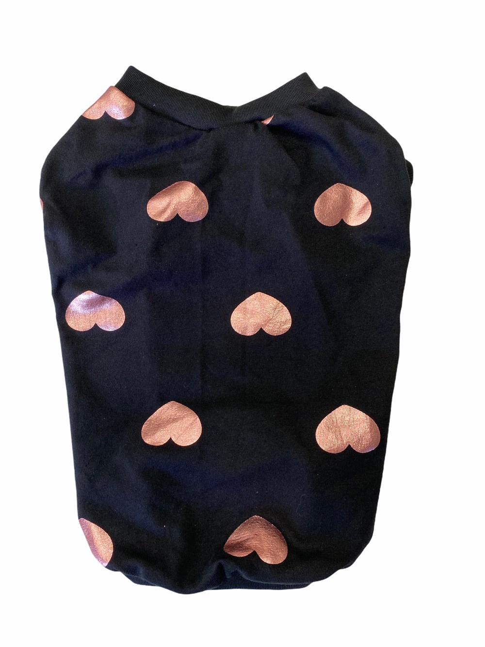 Parlak Kalpli Siyah T-shirt