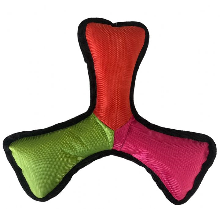 Nunbell Dolgulu Sert Kumaş Frizbi Köpek Oyuncağı 27 cm