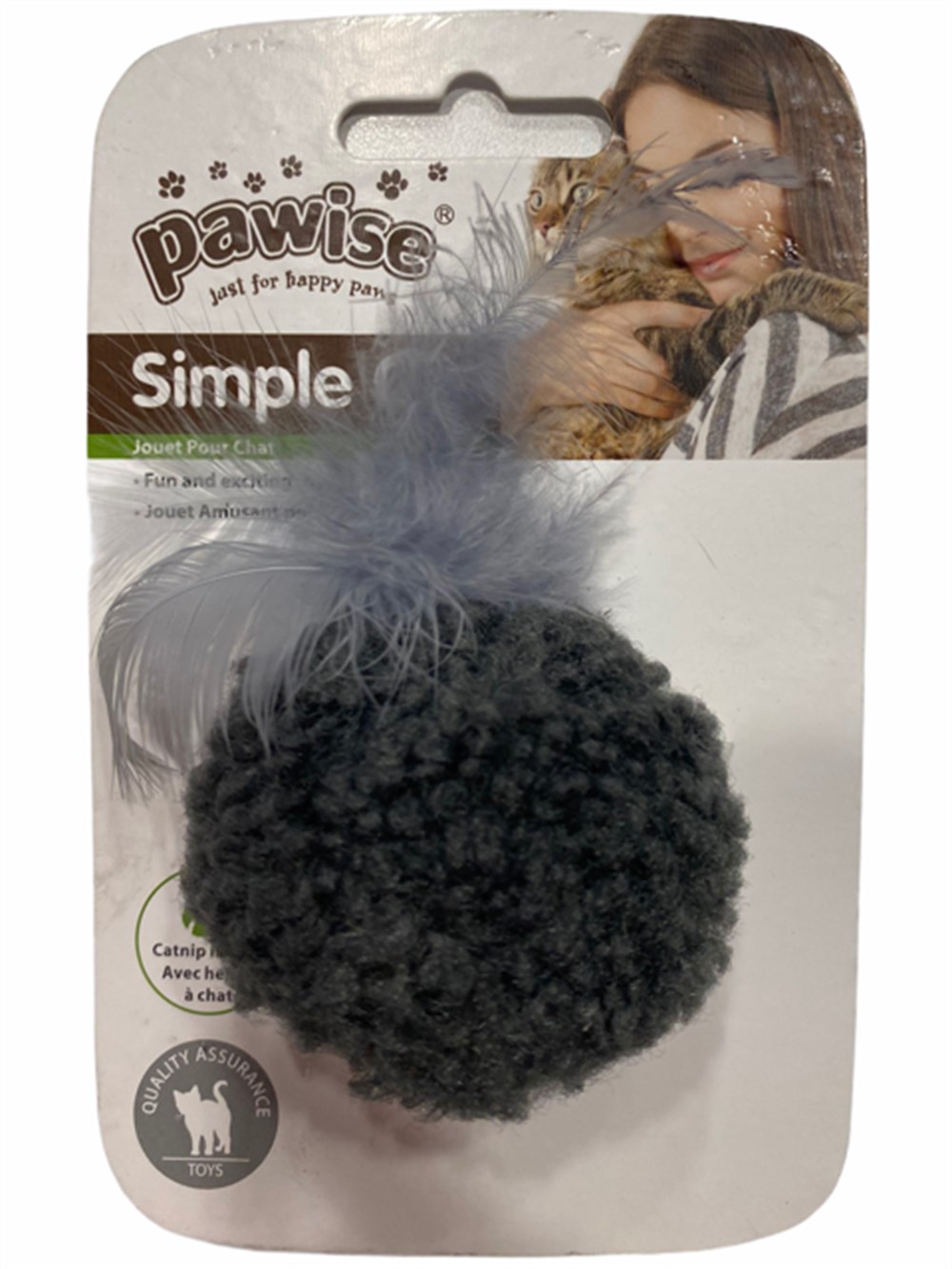 Catnipli Hışırtılı Tombik Merinos Fare Kedi Oyuncağı 11 cm