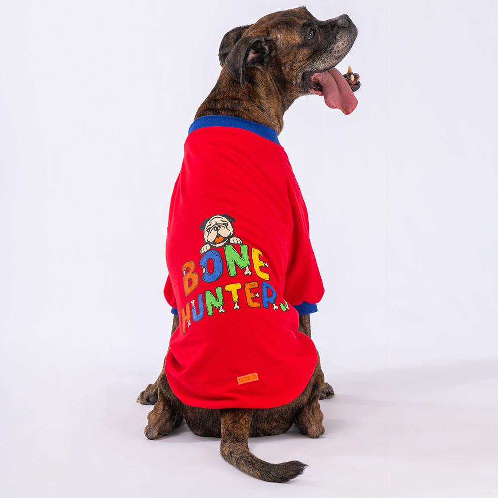 Pawstar Kırmızı Bone Hunter Orta-Büyük Irk Köpek  Sweatshirt