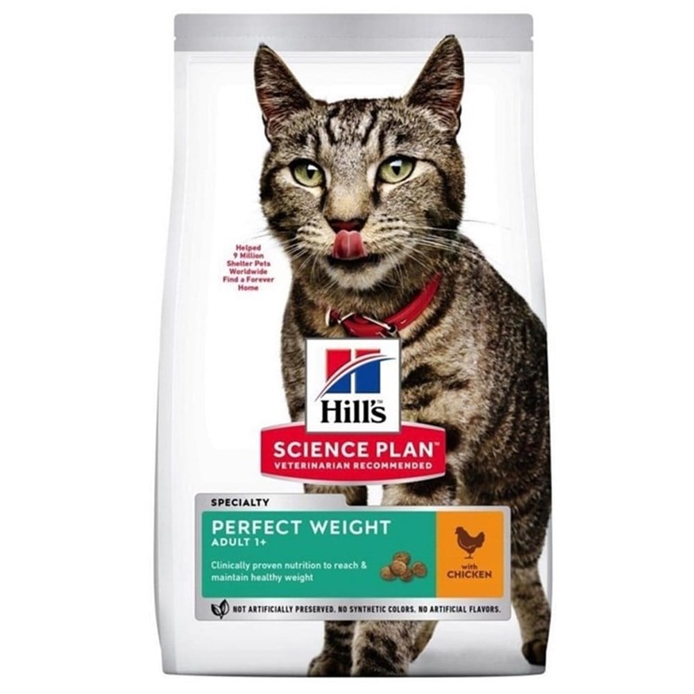 Hills Perfect Weight Tavuklu 2,5 kg Yetişkin Kedi Maması
