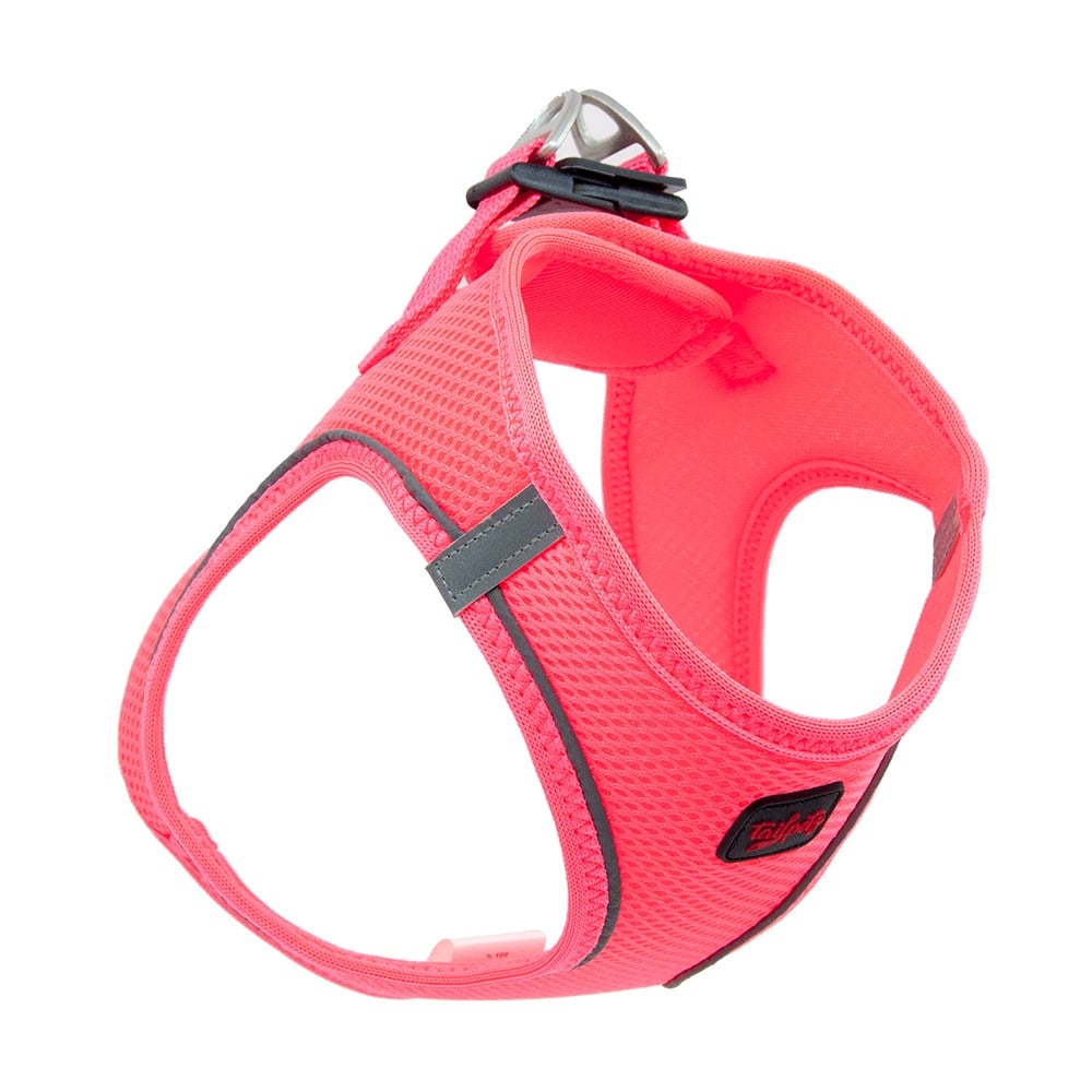 Tailpetz Air-Mesh Neon Pembe Göğüs Tasması