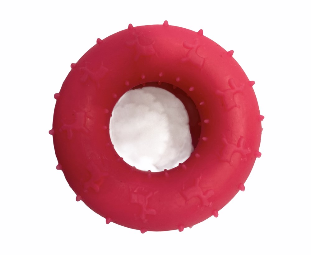 Termo-Plastik Köpek Oyuncağı Çap: 7 cm Pembe