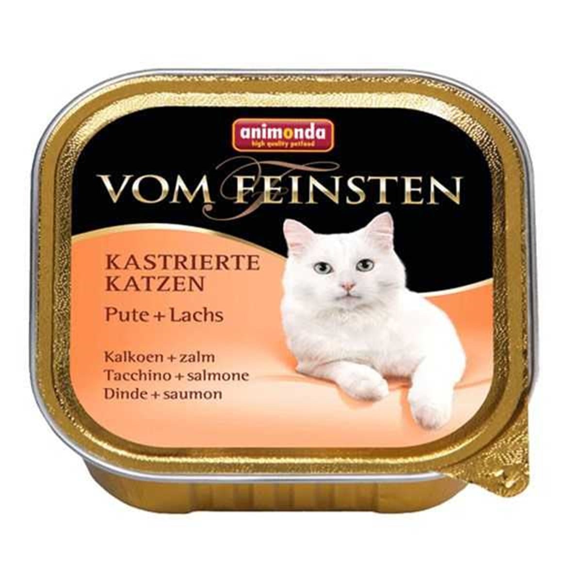 Animonda Hindi Eti-Somon Balıklı 100 gr Kısırlaştırılmış Kedi Konservesi