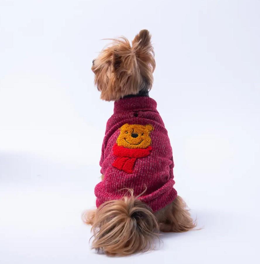 Pawstar Bordo Poohs Ashdown Winnie Küçük Irk Köpek Kazağı
