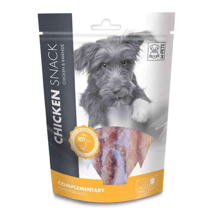 M-Pets Tavuk Eti Sargılı Rawhide Köpek Kemiği 16 gr x 5 Adet
