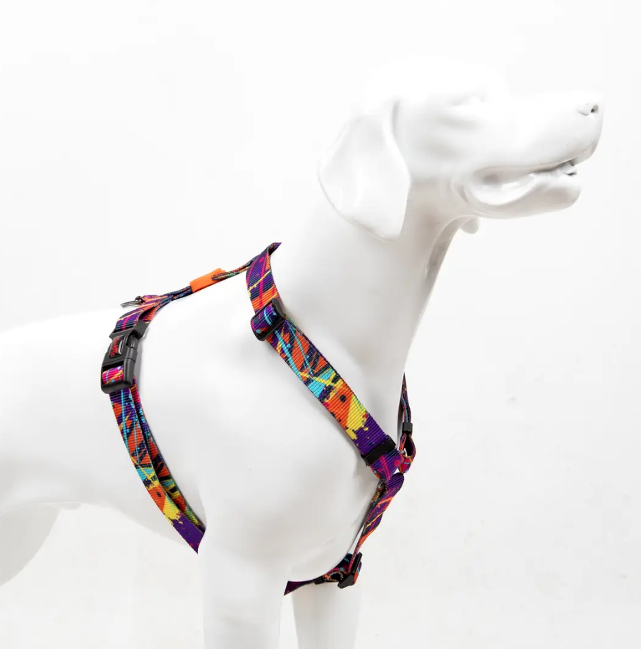 Tailpetz H-tip Splash M Küçük-Orta Irk Köpek Göğüs Tasması (Göğüs 42 cm x 69 cm)