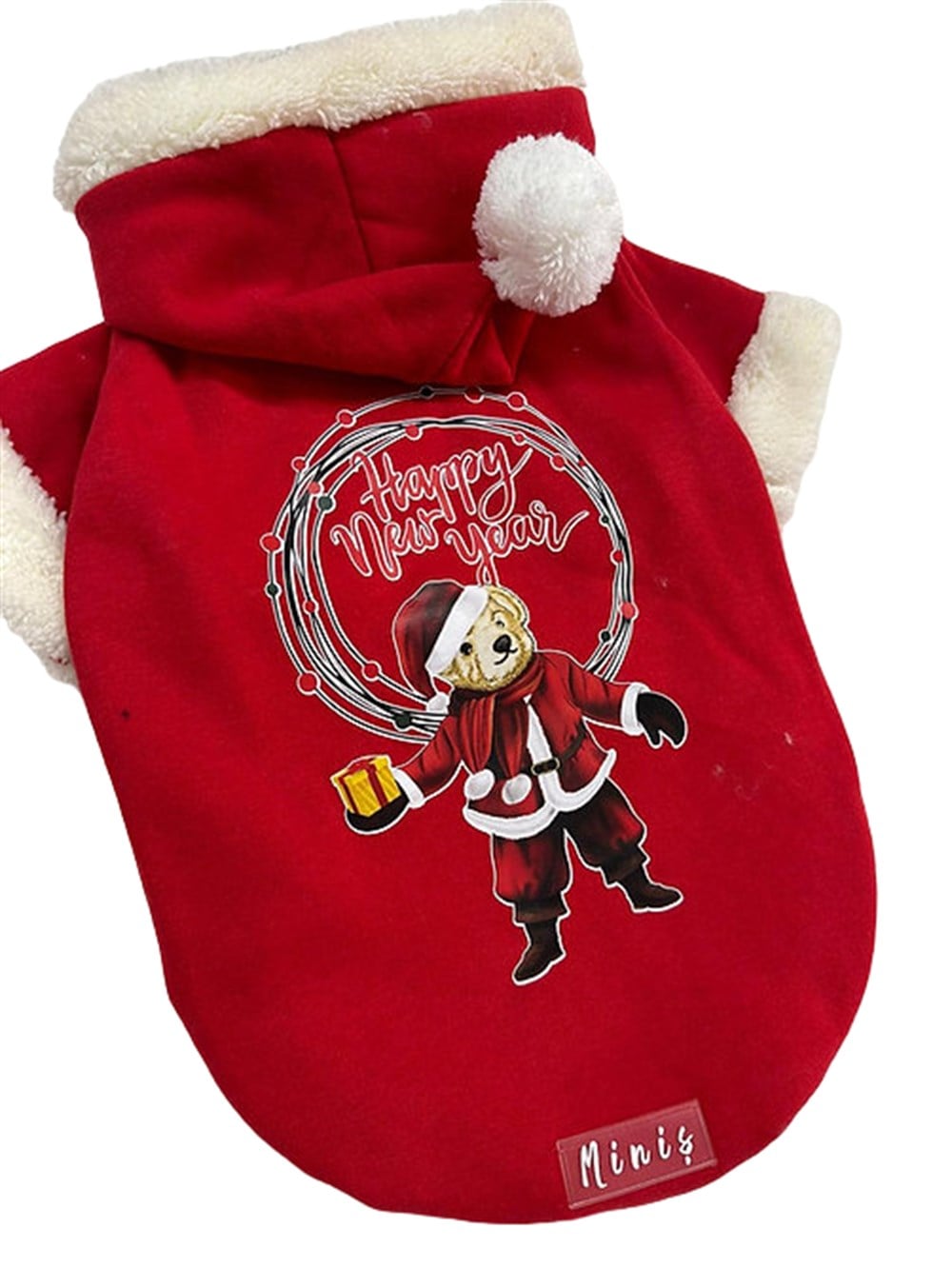 Miniş Gift Box Teddy Küçük-Orta Irk Köpek Yılbaşı Sweatshirtü