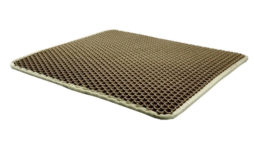 Gimcat Premium Elekli Kedi Tuvalet Paspası Kahve 75 x 55 cm