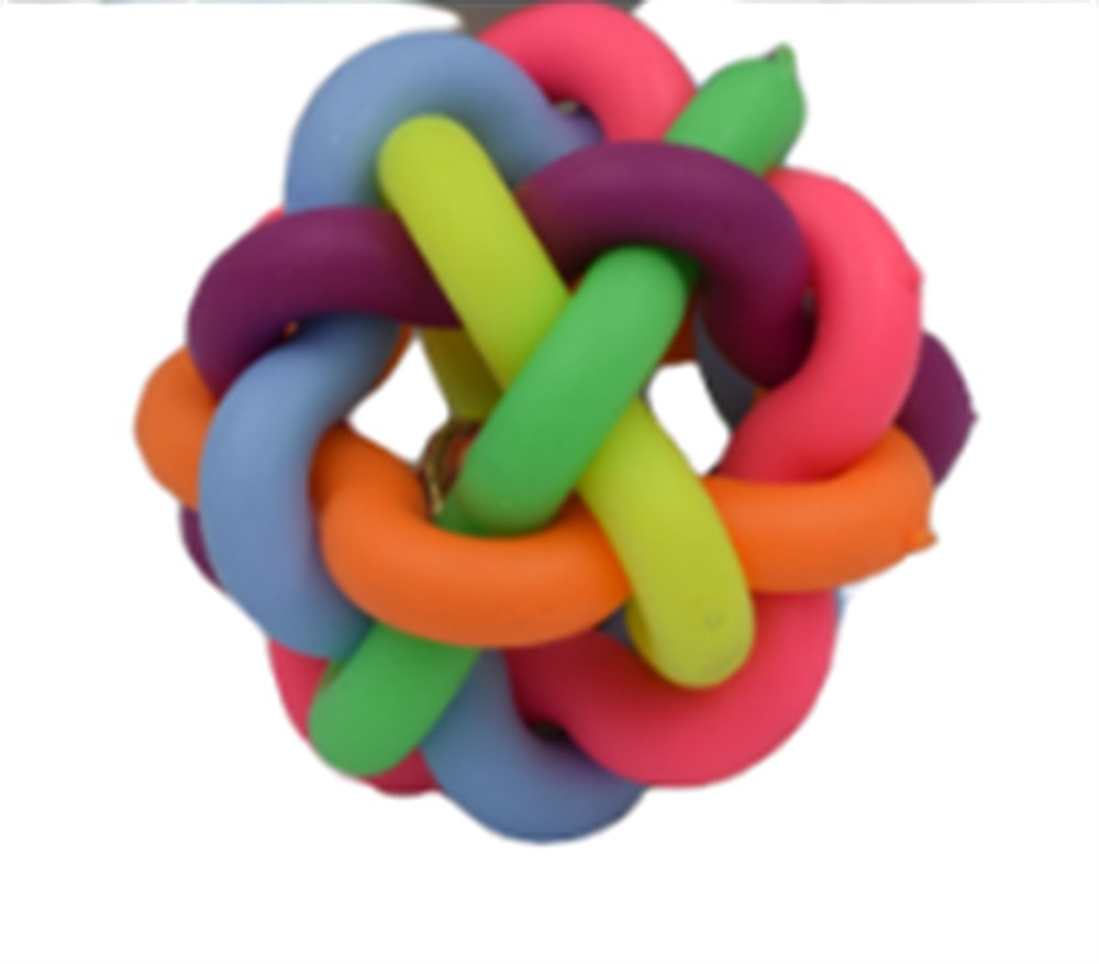 Zilli Sarmal Köpek Diş Kaşıma Oyuncağı 10 cm