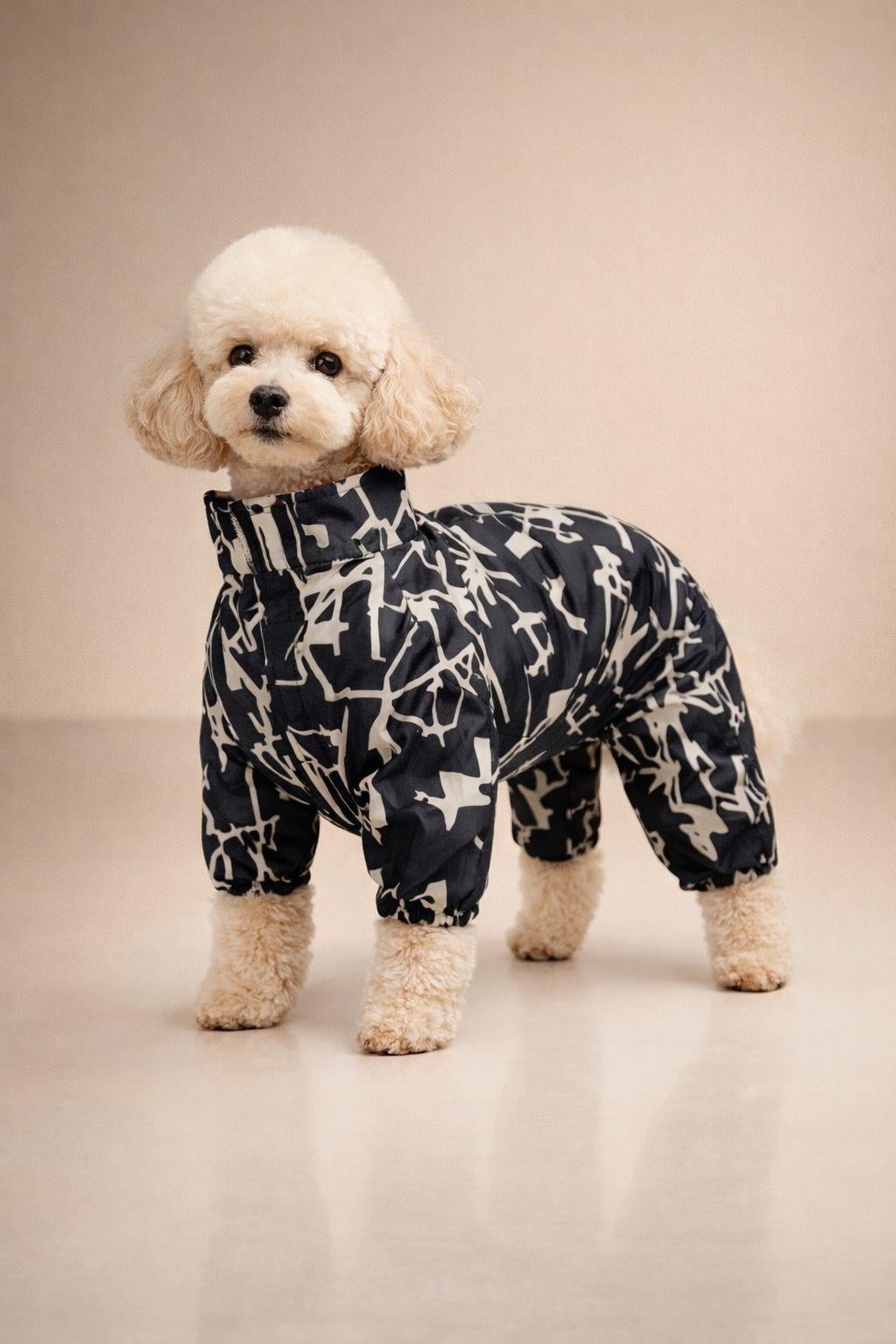 Alphadog Ligne Polarlı Küçük Irk Köpek Yağmurluk Tulumu