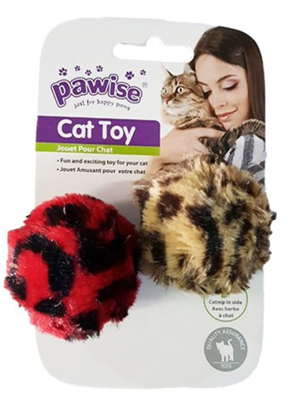 Catnipli Zilli 2li Top Kedi Oyuncağı 5 cm