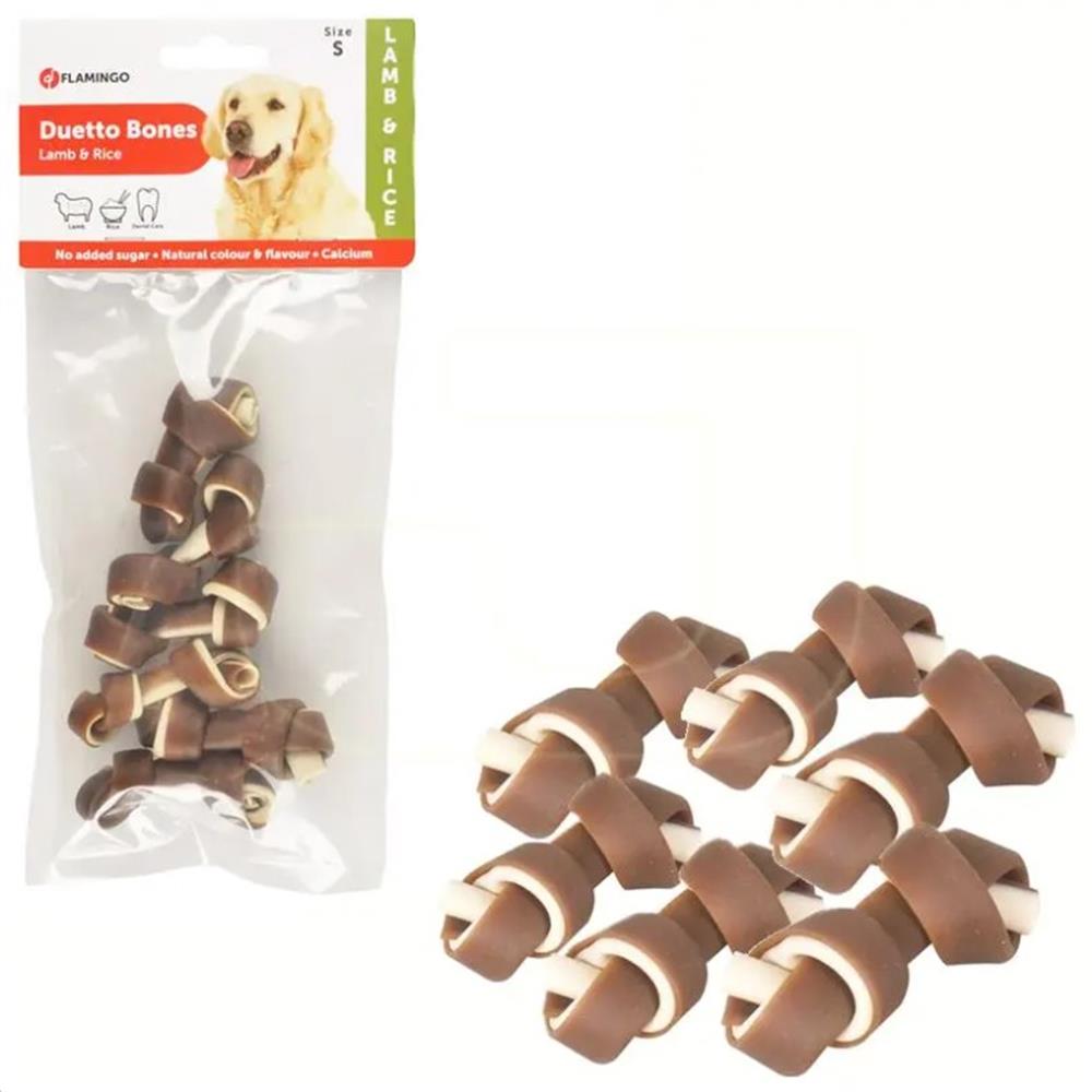 Flamingo Duetto Lamb Sticks Kuzulu Kemik Ödül 90 Gr - 6lı Paket
