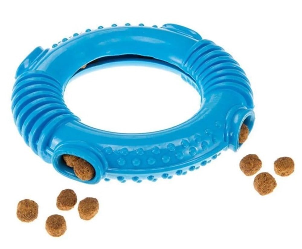 Ferplast Ödül Hazneli Kauçuk Disc Köpek Oyuncağı 16,2 cm