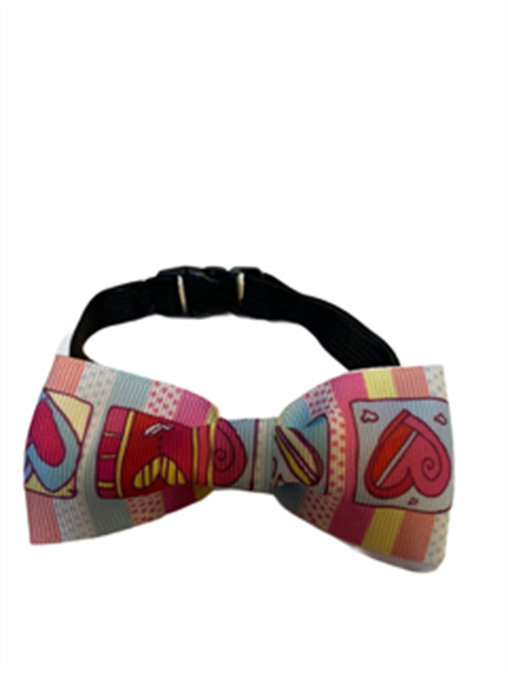 Kedi ve Köpek Papyon Tasma Kalpli