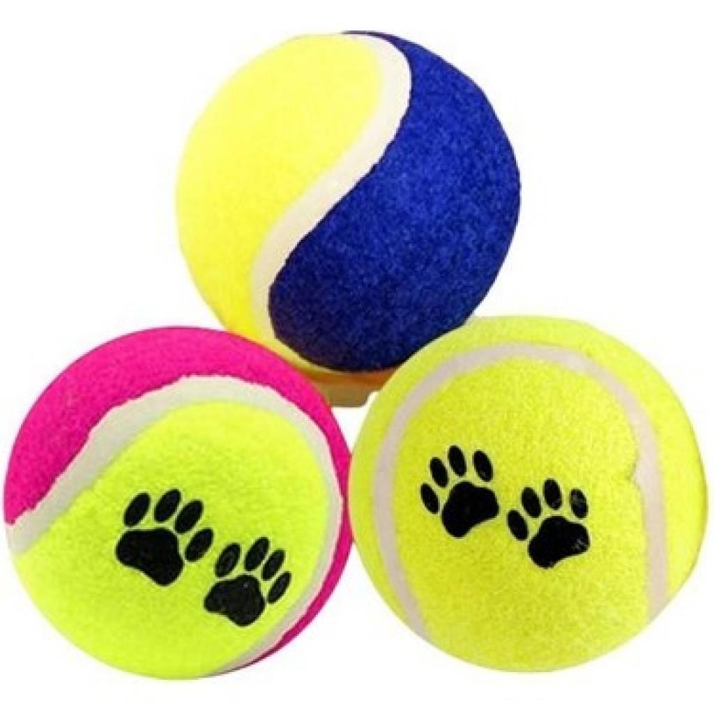 Pati Desenli 3lü Tenis Topu 6,5 cm