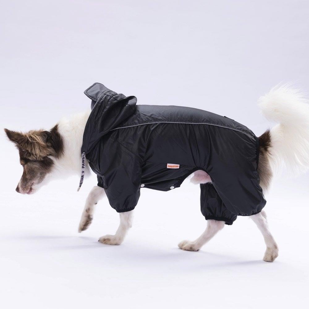PawStar  Siyah Muson Tulum Yağmurluk Küçük ve Orta Irk