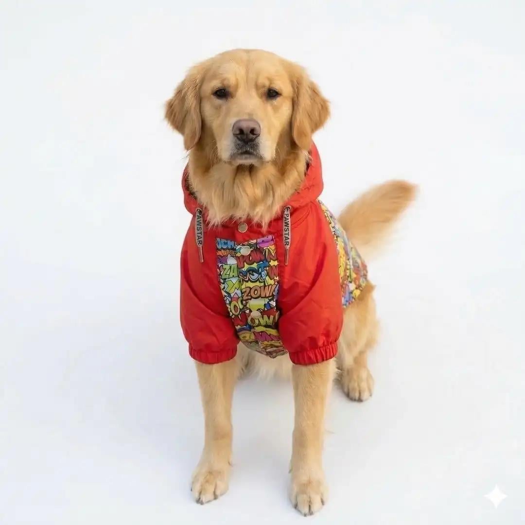 PawStar 26551 Wow Büyük Irk Yağmurluk