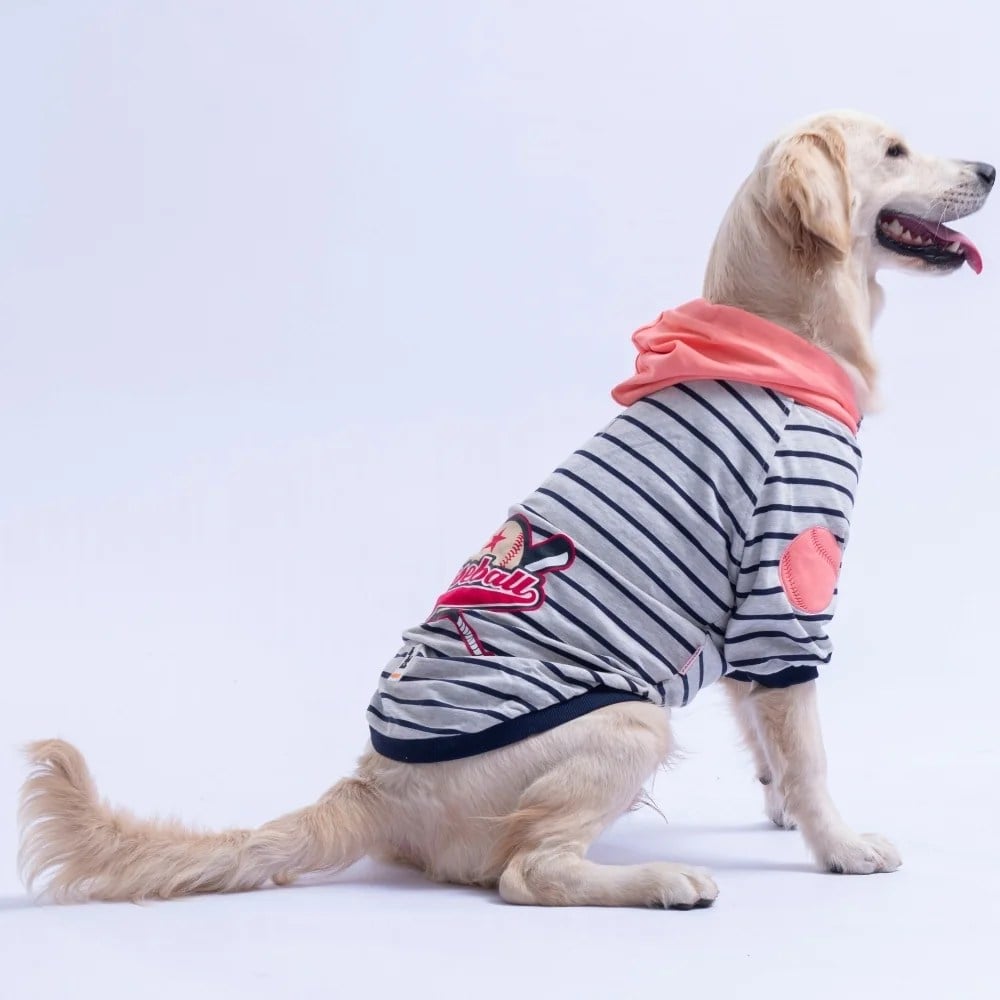 PawStar 26770 Pembe Seattle Pitch Büyük Irk Hoodie