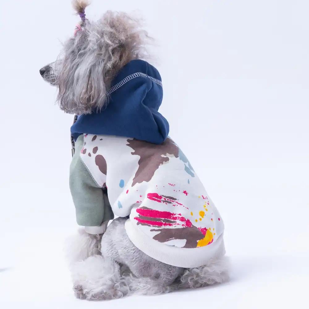 PawStar Lacivert Rio Hoodie Küçük ve Orta Irk